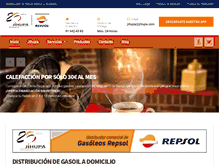 Tablet Screenshot of jihupa.com